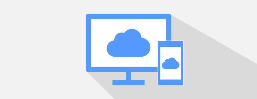 Free cloud computing connection cloud vector