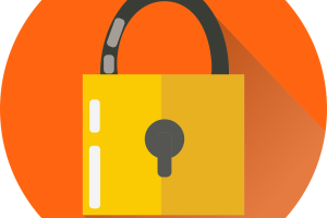 Free lock security key vector